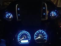 Blue gauges w/blue radio buttons