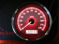 Red Gauges w/Red Needles